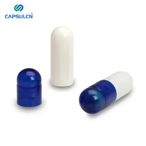 CapsulCN Personnalisé Taille 00 0 Midnightblue de Mélange De Bleu Foncé Et Noir Vide Capsules de Gélatine Séparés Capsules Dur Capsules