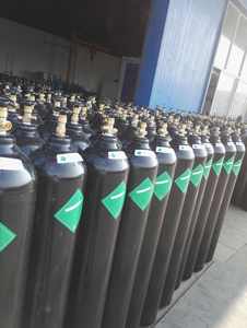 Bouteilles de gaz portables 10L 40L 50L pour oxygène, CO2, argon, hélium avec vannes à vendre - Product Image 4