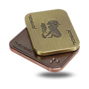 Jouets sensoriels EDC Double Joker Push Card Snap Coin pour les doigts, pour l'anxiété, le TDAH, l'autisme, les adultes, soulagement du stress, jouets pour les doigts - Product Image 4