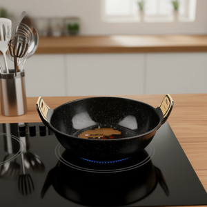 Ollas para Sopa y Caldo de Diseño Moderno de 22 cm con Asas Dobles y Revestimiento Esmaltado - Product Image 2