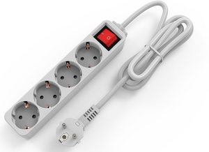 Extension Cord Belgium Power Socket Eu with Ground Electrical Equipment - Product Image 3