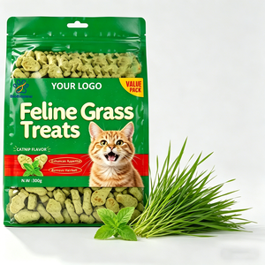 Snack OEM/ODM per Gatti da Interno, Controllo Gomiti di Pelo, Salmone Naturale, Salutare per la Salute Digestiva, Elimina i Gomiti di Pelo - Product Image 1