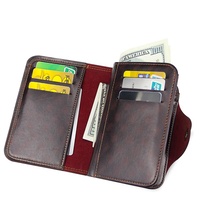 Porte-monnaie magnétique pour hommes, porte-cartes multi-outils, à rabat, fournisseur en or de Guangzhou