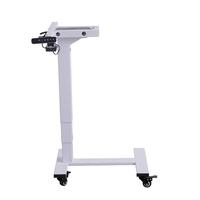 Bureau debout électrique ergonomique moderne à une jambe, en métal, avec fonction mémoire, extensible, réglable en hauteur, capacité 80 kg