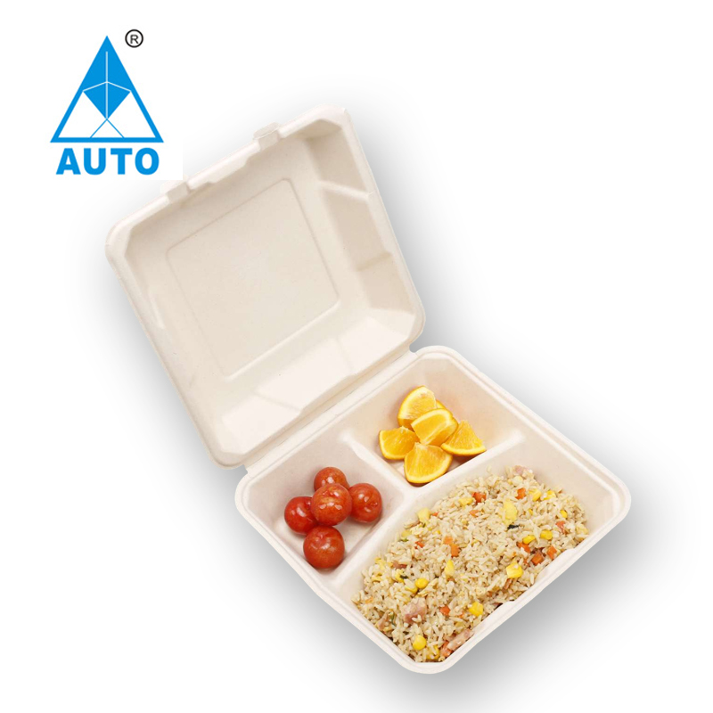 2021New Sugarcane Bagasse Paper Pulp Molding Tableware Thermoforming Machine for Food Container