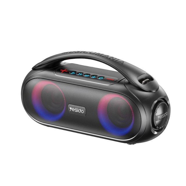 YSW19 Yesido 40W High Stereo Sound Quality RGB Portable Outdoor BT Speaker