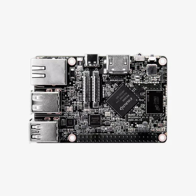 Geniatech XPI-3566 High-Performance Single-Board Computer (Development Board) RK3566 Core XPI Series 5V/2A Power Supply Embedded