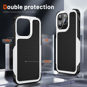 Protezione 360 nero bianco antiurto Anti-caduta TPU + custodia per telefono per <span class=keywords><strong>iPhone</strong></span> <span class=keywords><strong>11</strong></span> 12 13 14 15 16 <span class=keywords><strong>Pro</strong></span> <span class=keywords><strong>Max</strong></span> - Product Image 3