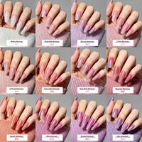 Gel d'extension Poly Gel Nude Pailleté Haute Qualité à Séchage Rapide 30ml pour Salons de Manucure Professionnels Conforme aux Normes UE