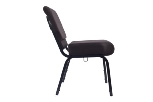 Factory High Quality Modern Design <strong>Stackable</strong> Metal Church <strong>Chair</strong> in Blue for Church Halls Gyms Schools Hotels <strong>Dining</strong> Hospitals - Product Image 3