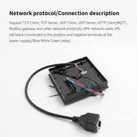 Lector de Tarjetas de Red TCP/IP con Interfaz POE RJ45, Lector RFID MQTT/HTTP/Modbus, 125khz ID y 13.56Mhz IC, Venta al Por Mayor de Fábrica, SDK Gratuito