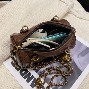 Bolso de Hombro de Diseño Original Geométrico con Cadena Decorativa de Alta Calidad, Estilo Bohemio Vintage Preppy de Lujo para Mujer - Product Image 6
