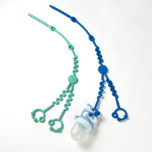 คลิปจุกนมหลอกซิลิโคนแบบปรับได้สายรัดของเล่นยืดหยุ่นได้สำหรับเด็กที่เคี้ยวได้สำหรับทุกเพศ0เมตร <span class=keywords><strong>STS</strong></span> จากโรงงาน - Product Image 6