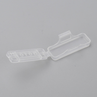 OUORO Étiquettes transparentes 3010 très vendues, étiquettes de marquage de câbles en fibre de verre/nylon imperméables, boîte de marquage de câbles, attaches pour câbles, étiquettes de marquage