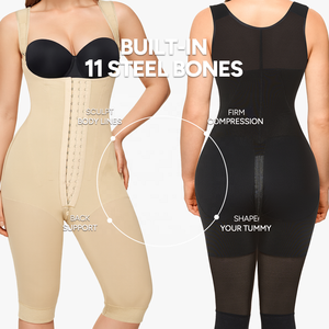 Shapewear a Compressione Forte di Alta Qualità, <span class=keywords><strong>Modellante</strong></span> a Clessidra, Fajas Colombiane per Post-Operatorio, per Curve Perfette - Product Image 4