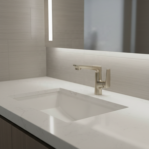 Robinet <span class=keywords><strong>de</strong></span> lavabo <span class=keywords><strong>de</strong></span> salle <span class=keywords><strong>de</strong></span> bain moderne en finition or brossé chaud, robinet <span class=keywords><strong>de</strong></span> lavabo <span class=keywords><strong>de</strong></span> salle <span class=keywords><strong>de</strong></span> bain à levier unique, robinet <span class=keywords><strong>de</strong></span> lavabo à montage sur plan, mélangeur chaud et froid - Product Image 2