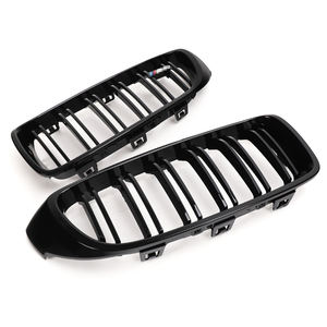 Grille avant de protection noire brillante 2013 +, protecteur de pare-chocs, pour <span class=keywords><strong>BMW</strong></span> série 4 F33 <span class=keywords><strong>F36</strong></span> F80 F82 F83 M4, modèle M - Product Image 5