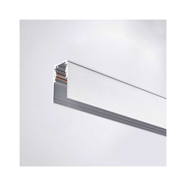 POWERGEAR PRO-DN110 48v Low Voltage Deep Surface Track Rail 1M Pendant Track Lights Led Industrial For Shop Lighting