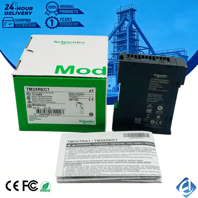 NEW Original TM3BCEIP PLC Ethernet Module Best Offer for Automation Network Projects Durable Design Easy Config Global Shipping
