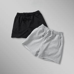 กางเกงขาสั้นออกกำลังกายของผู้ชายผ้าฝ้าย100% ระบายอากาศปรับแต่ง2025ผลิตจากเวียดนาม - Product Image 3