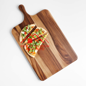Tabla de cortar de madera hecha a mano de gran venta, tabla de cortar de cocina con mango de madera de mesa, bloques de cortar de madera - Product Image 5