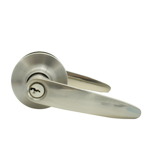 Bán Hot Zinc Alloy LEVER Door Lock với SS Rosette xử lý phong cách phẳng hình ống leversets Chất lượng cao cấp cho dễ dàng cài đặt - Product Image 4