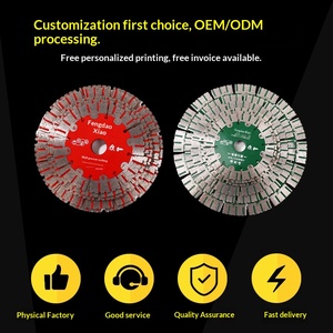 Disque abrasif personnalisé 133/135 pour découpe à sec de béton et rainures murales – Vente en gros usine - Product Image 5