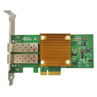 Carte d'interface réseau SFP à double port pour serveur avec puce I350 AM2