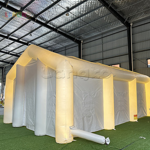 Tente de <span class=keywords><strong>camping</strong></span> gonflable Langko blanche avec éclairage LED de haute qualité - Product Image 3
