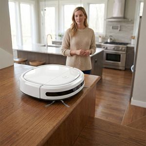 Aspiradora Robótica Inteligente con Filtro HEPA y Limpieza Automática para Uso Doméstico, Barre y Lava en Uno - Product Image 1