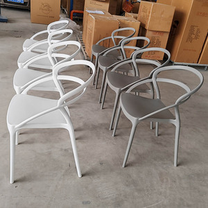 Modern Design Indoor/Outdoor <strong>Stackable</strong> Plastic Cafe <strong>Chairs</strong> Colorful <strong>Garden</strong> and Dining <strong>Chair</strong> for Apartment Gym-Wholesale - Product Image 3
