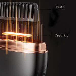 เครื่องหนีบผมพกพาแบบ LED พร้อมจอแสดงผล ใช้งานได้ยาวนาน ชาร์จผ่าน USB เคลือบเซรามิก ดีไซน์ทันสมัย ดูแลเส้นผม เหมาะสำหรับใช้ในโรงแรมและรถยนต์ - Product Image 2