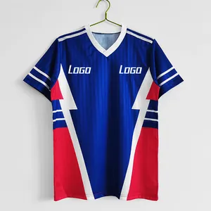 卸売クイックドライタイ品質ユーゴスラビア代表レトロサッカージャージーサッカーシャツ