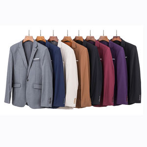 Costumes de bureau formels 3 pièces personnalisés pour hommes, <span class=keywords><strong>blazer</strong></span> d'affaires unisexe respirant de l'usine de vêtements, options de <span class=keywords><strong>taille</strong></span> plus disponibles - Product Image 4