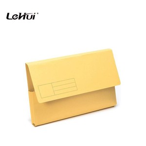 Set di cartelle durevoli dal Design semplice giacca per cartelle di File in carta Kraft formato A4 - Product Image 5