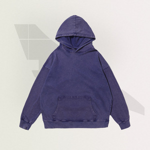 Các Nhà Sản Xuất Quá Khổ Áo Yếu Tố Cần Thiết Áo Thiết Kế Quần Áo Hoodies Unisex Rửa Axit Cổ Điển Áo - Product Image 3