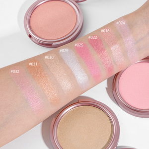 Palette Illuminante Vegana <span class=keywords><strong>Rosa</strong></span> ad Alta Pigmentazione, Forniture per Trucco all'Ingrosso con Etichetta Privata - Product Image 5