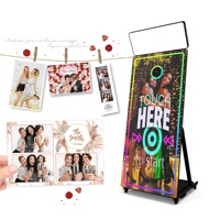 Photomaton miroir WiViTouch pour mariage, fête, exposition, photomaton miroir selfie