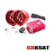 Lecteur MP3 pour moto, autoradio pour véhicule électrique, ensemble de haut-parleurs flash, étanche, antivol, alarme de sécurité