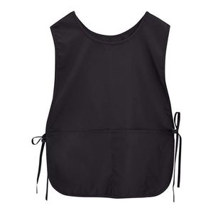 Delantales de peluquería unisex con logo personalizado al por mayor, delantal de poliéster con mangas de algodón para limpieza, para uso en fiestas de mujer - Product Image 6