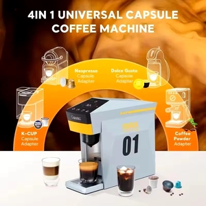 <span class=keywords><strong>Cafetera</strong></span> Eléctrica Semiautomática 4 en 1 de 19 Bares y 1350W, con Tanque de Agua de 0.8L, Certificación CB/ROHS, Personalizable, Nueva, 2025 - Product Image 5