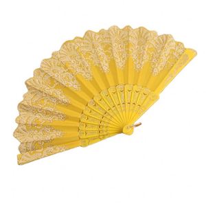 Éventail espagnol personnalisé en plastique PP sur le thème de l'amour, gravé et imprimé, pour femmes - Product Image 6