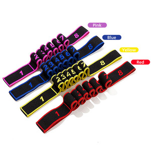 Chất Lượng Cao Tùy Chỉnh Yoga Mat Dây Đeo Đàn Hồi <span class=keywords><strong>Jacquard</strong></span> Logo Kéo Dài Ban Nhạc Kháng <span class=keywords><strong>Spandex</strong></span>/Nylon 40Mm Cho Thuận Tiện Mang Theo - Product Image 2