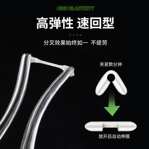 ตัวแยกสาย Leader Line พร้อมซิลิโคนกันพันกัน สำหรับตกปลาในน้ำจืด ทนทาน - Product Image 2
