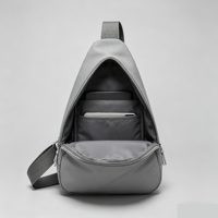 Nouveau Sac de Poitrine en Nylon pour Filles, Sac Bandoulière Moyen Couleur Unie pour Téléphone, Idéal pour le Shopping, les Voyages, le Cyclisme, le Sport et les Trajets Quotidien, Collection Été