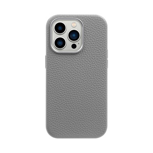 Tùy Chỉnh <span class=keywords><strong>Rugged</strong></span> Pebble Da Trường Hợp Điện Thoại Cho <span class=keywords><strong>Iphone</strong></span> 14 15 Pro - Product Image 4
