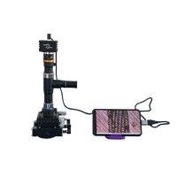 500X Magnification Portable Metallurgical Microscope with Vertical Illumination Light Source for Large Workpiece