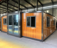 Nouvelle maison modulaire préfabriquée de luxe, cabane préfabriquée pliable, maison extensible en conteneur