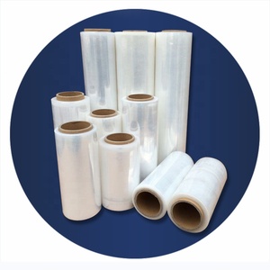 Cheap Pallet Packing <b>Shrink</b> Wrap <b>Plastic</b> Lldpe Stretch Roll Wrapping Film - Product Image 1