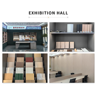 Panneau mural en PVC personnalisé en fibre de cristal de carbone et placage de bois de charbon de bambou pour la décoration des murs d'hôtels et de bureaux